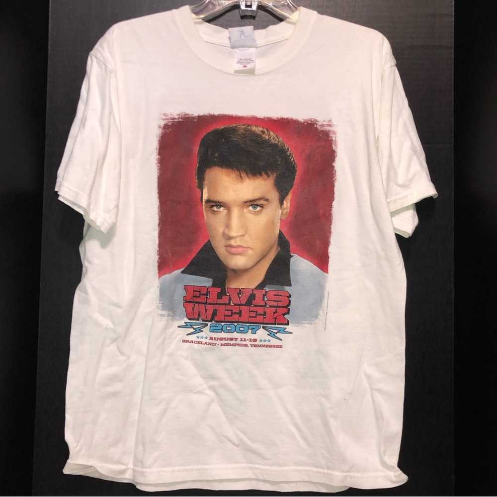 Elvis Week 2007 (30th Anniversary) T-Shirt *EUC*